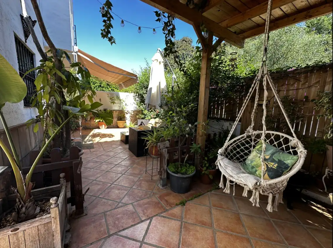 Terrace of Detached homes for sale in Marbella  with Air Conditioner, Heating and Private garden