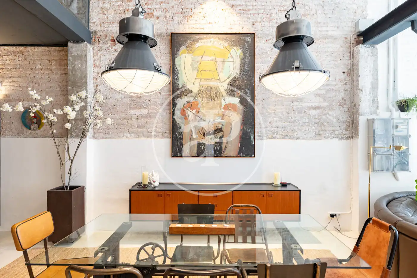 Dining room of Lofts for sale in Barcelona  with Air Conditioner and Heating