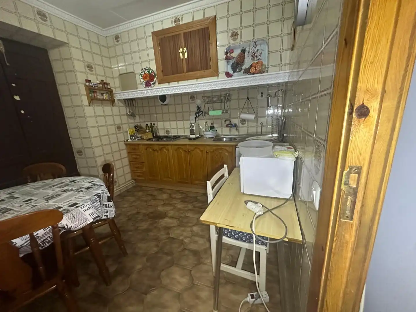 Kitchen of Houses for sale in Argamasilla de Alba  with Balcony