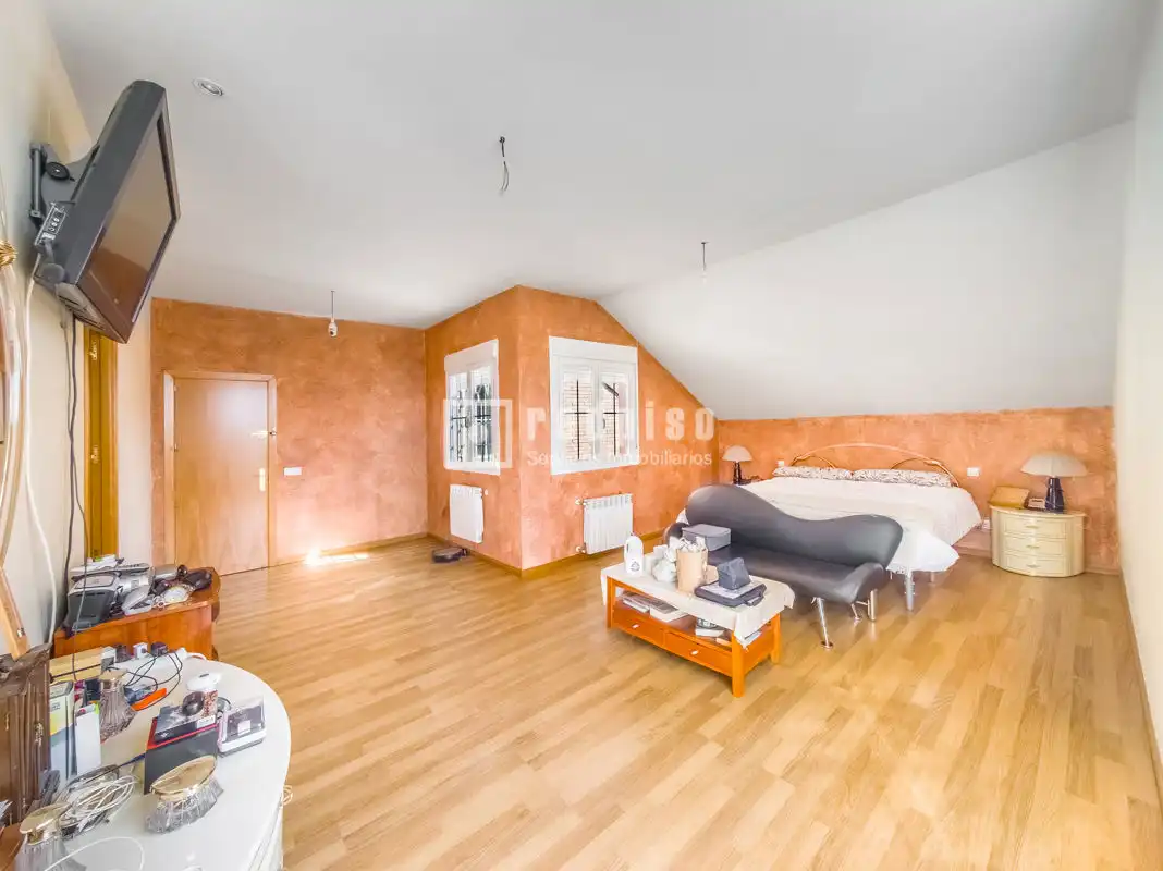 Habitación de Casa o chalet en venta en Rivas-Vaciamadrid con Calefacción, Jardín privado y Trastero