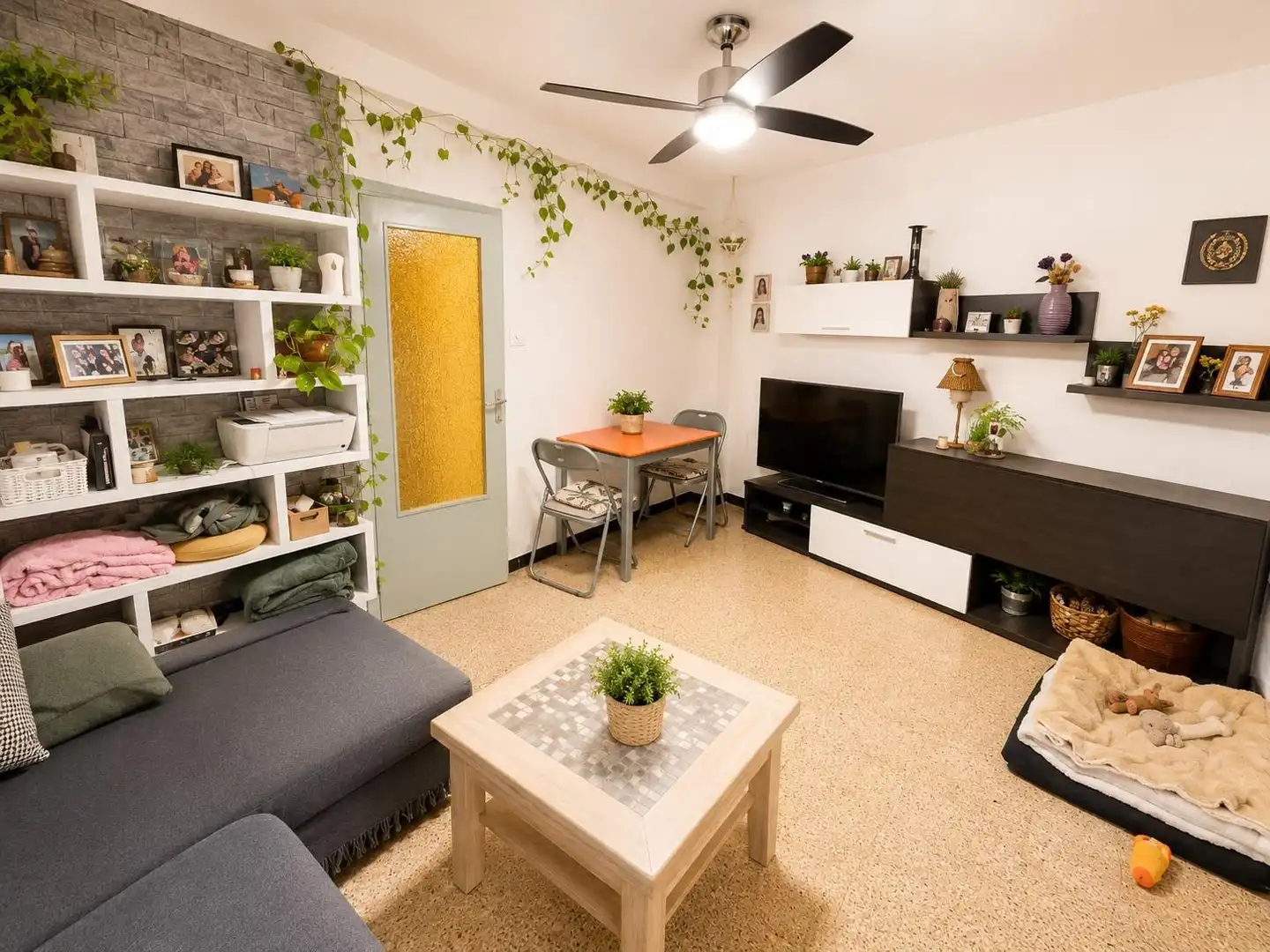 Sala de estar de Piso en venta en Crevillent con Balcón