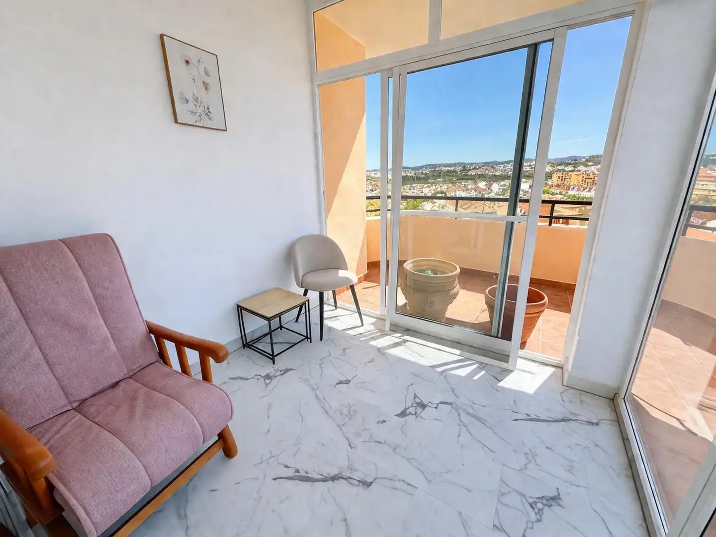 Terraza de Piso en venta en Fuengirola con Aire acondicionado, Terraza y Piscina comunitaria