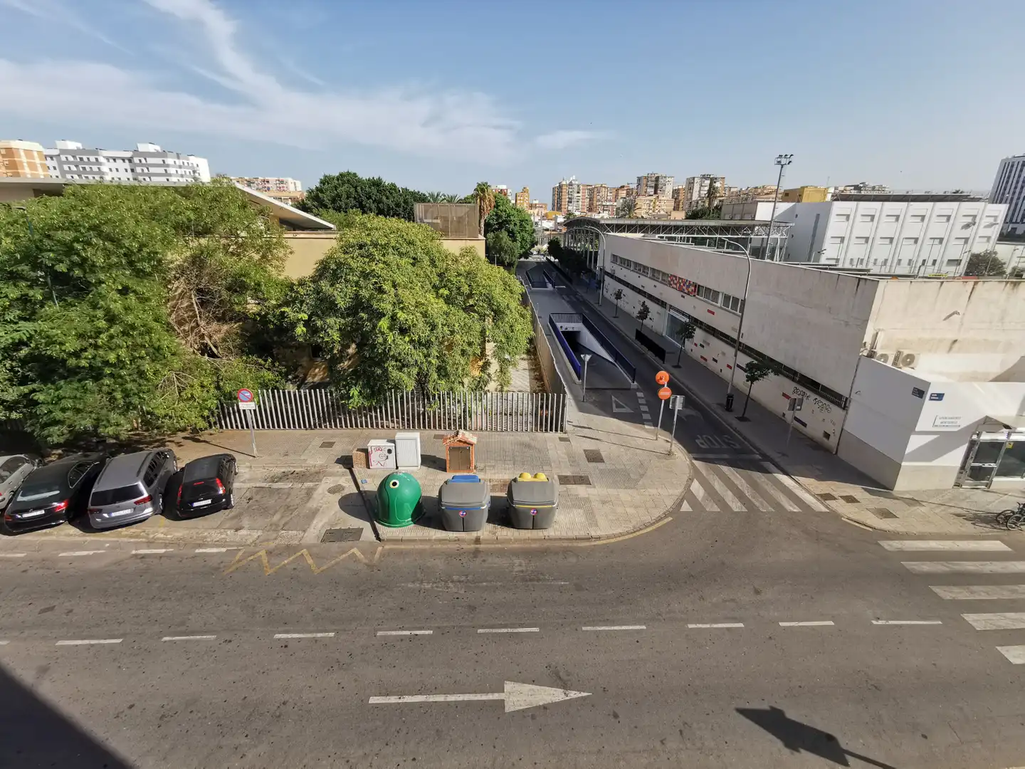 Exterior view of Flat for rent in Cruz de Humilladero