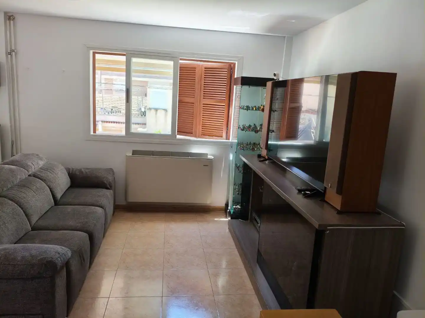 Wohnzimmer von Wohnung zum Verkauf in  Palma de Mallorca mit Klimaanlage und Balkon