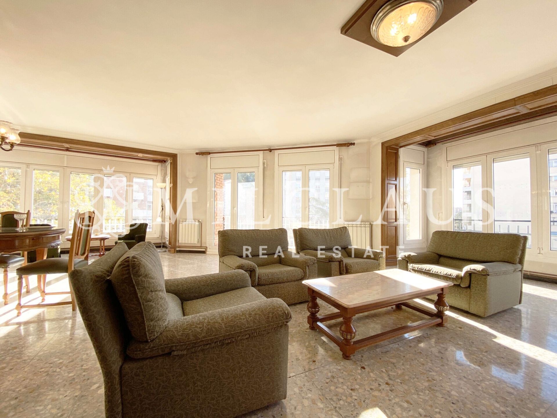 Living room of Flat for sale in Manresa  with Air Conditioner, Heating and Balcony