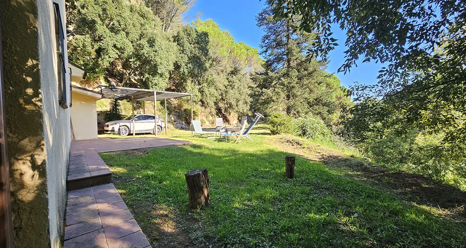 Jardín de Finca rústica en venta en Sant Celoni con Aire acondicionado, Calefacción y Jardín privado