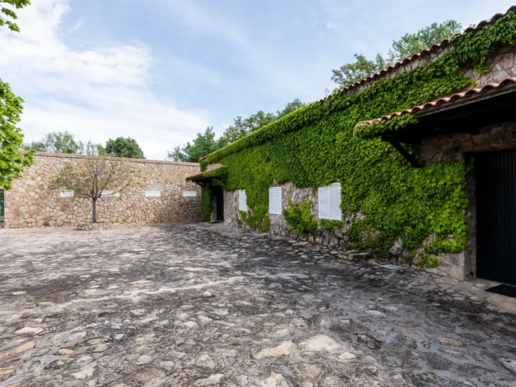 Vista exterior de Casa o chalet en venta en Espinoso del Rey con Terraza, Piscina y Amueblado