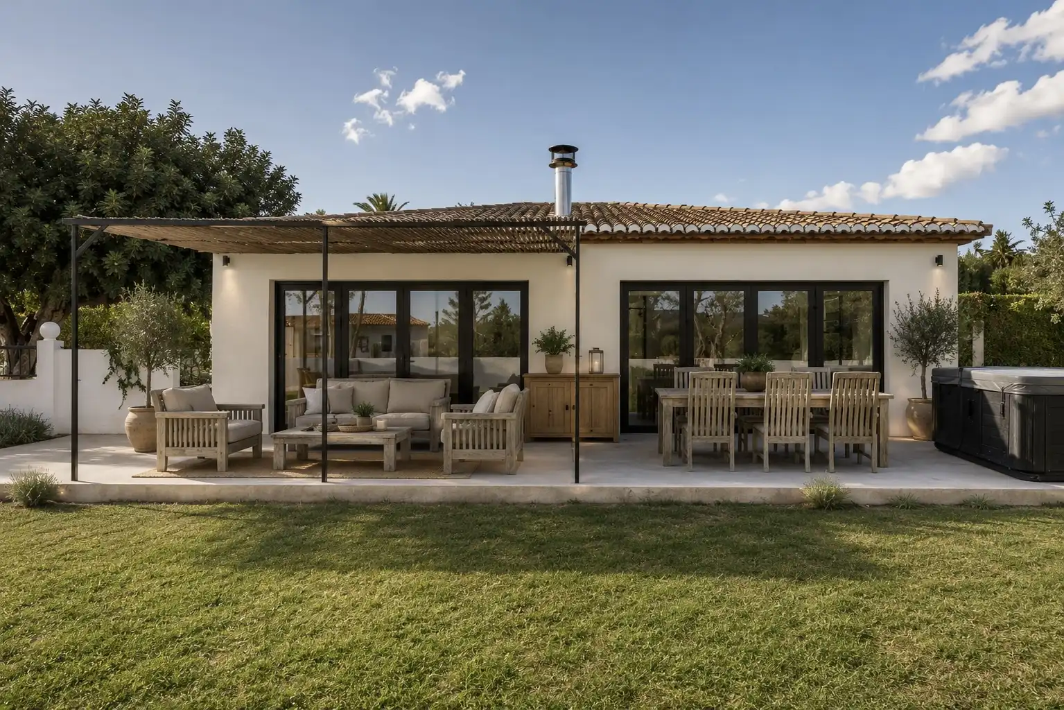 Terrassa de Casa o xalet en venda en Partides comunes - Adsubia