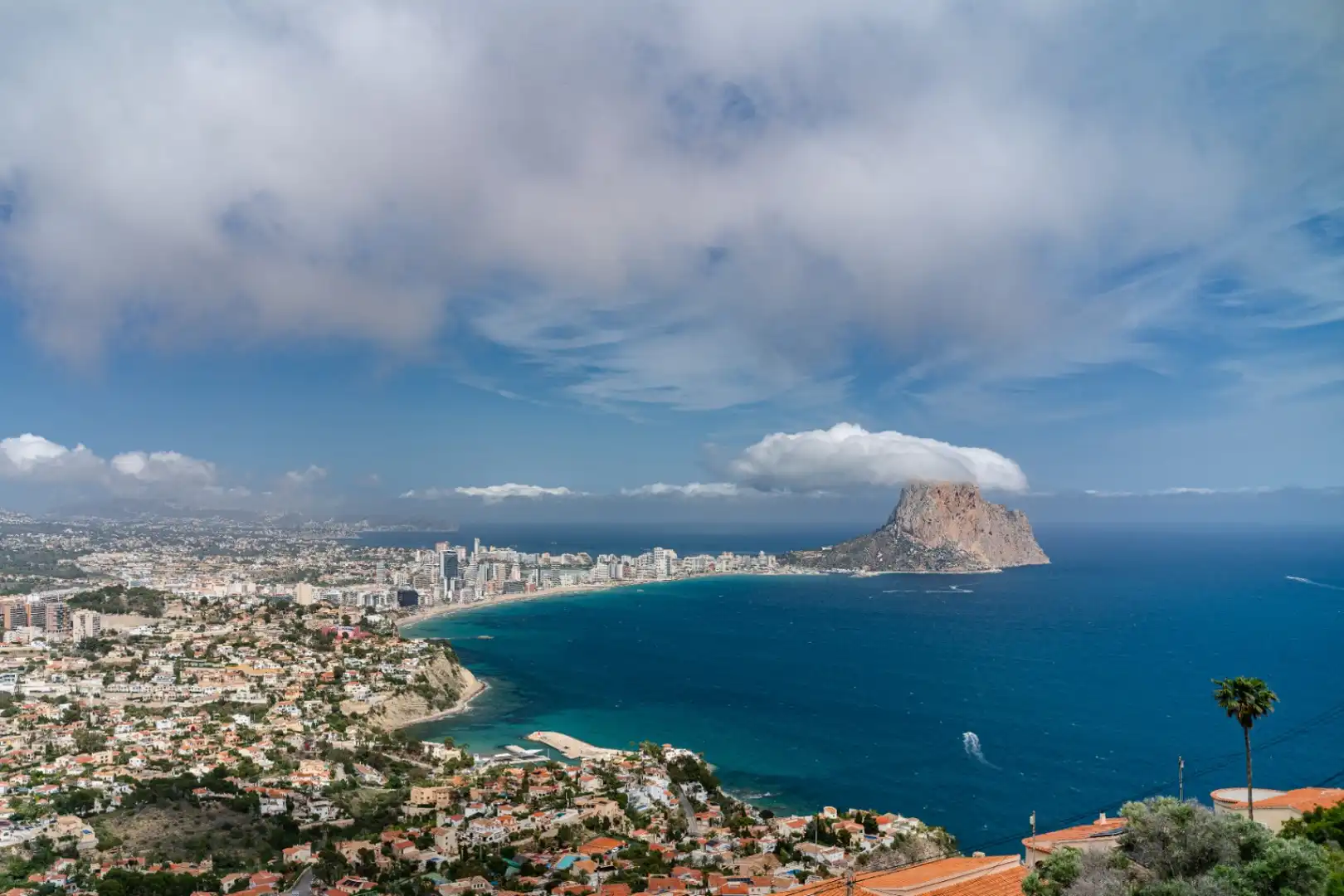 Vista exterior de Apartamento en venta en Calpe / Calp con Terraza y Amueblado