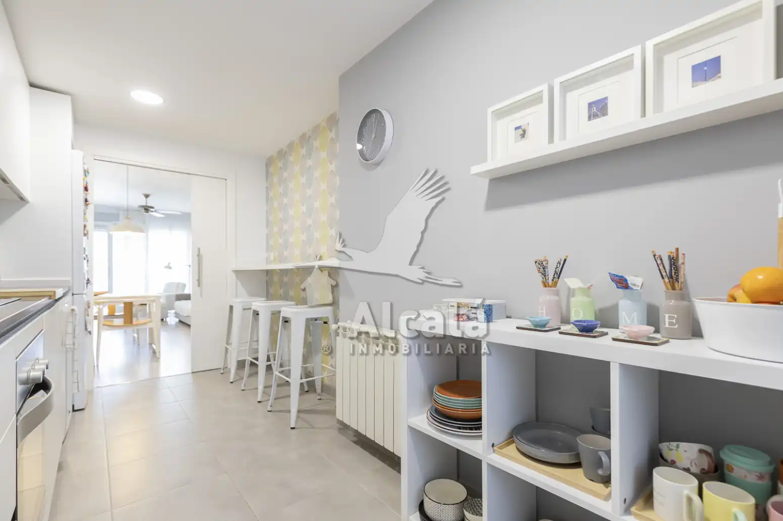 Küche von Wohnung zum Verkauf in Alcalá de Henares mit Klimaanlage, Heizung und Terrasse