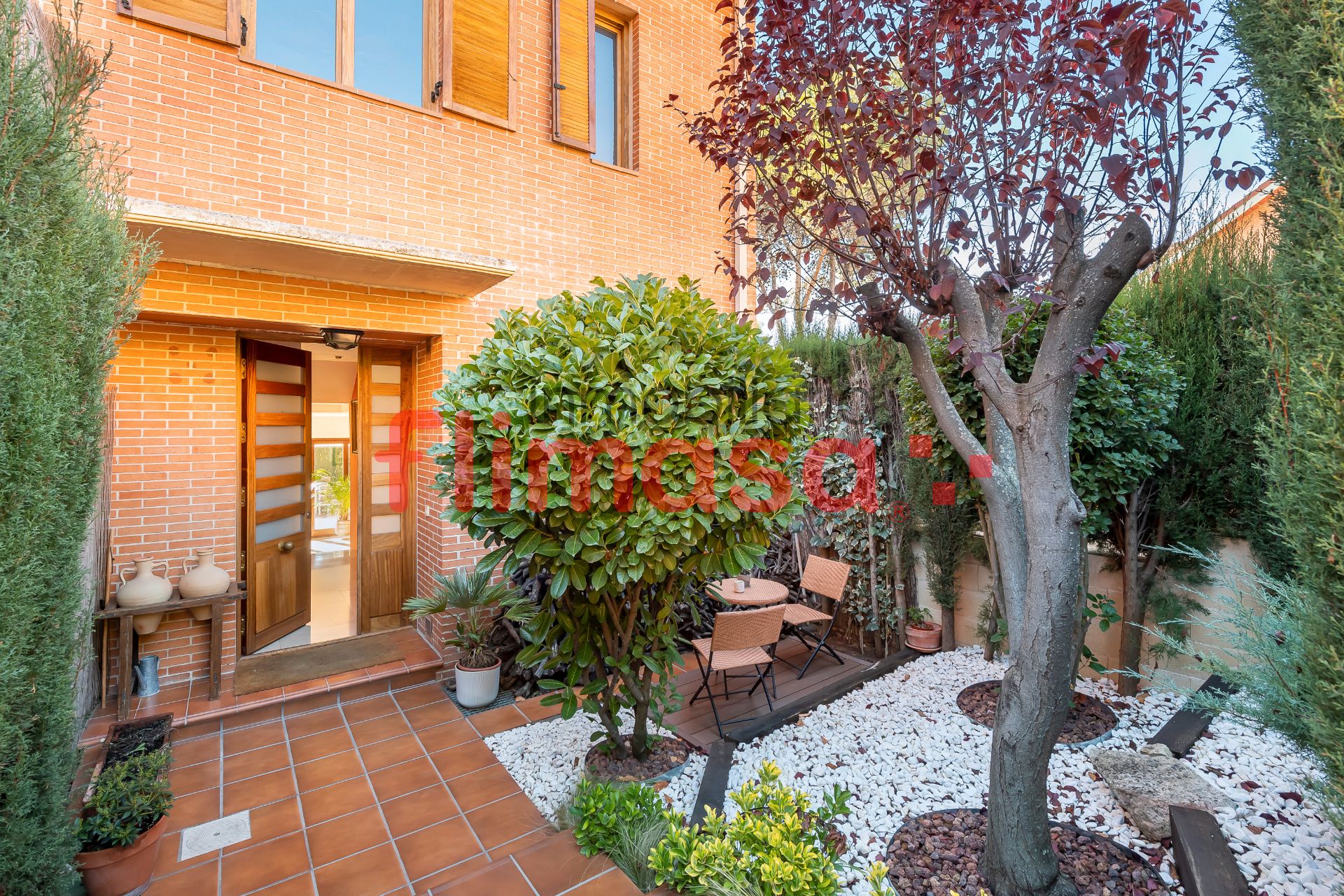 Jardí de Casa adosada en venda en Villaviciosa de Odón amb Calefacció, Jardí privat i Piscina comunitària