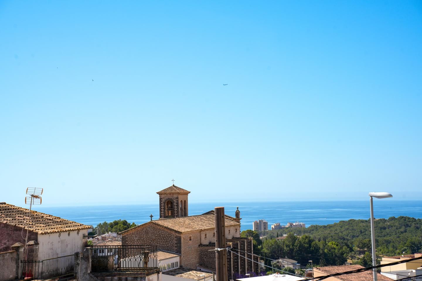 Vista exterior de Casa o xalet en venda en  Palma de Mallorca amb Aire condicionat, Calefacció i Jardí privat