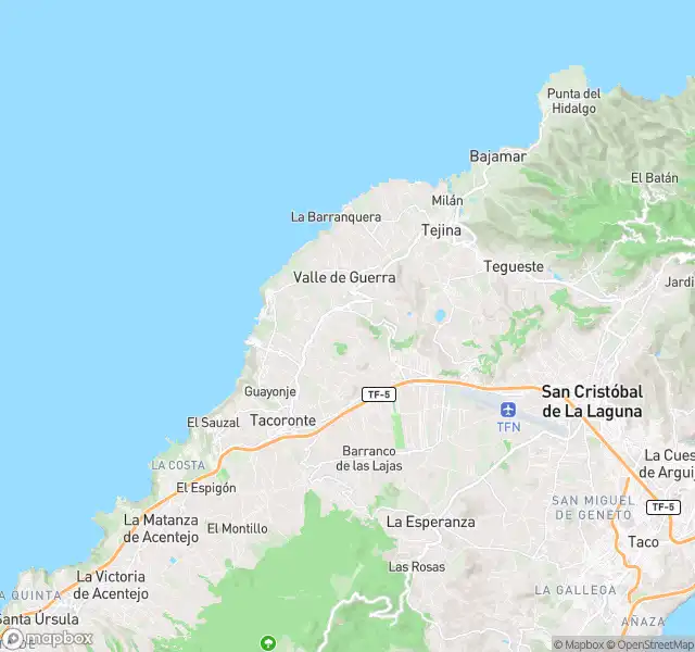 Vista exterior de Piso en venta en Tacoronte