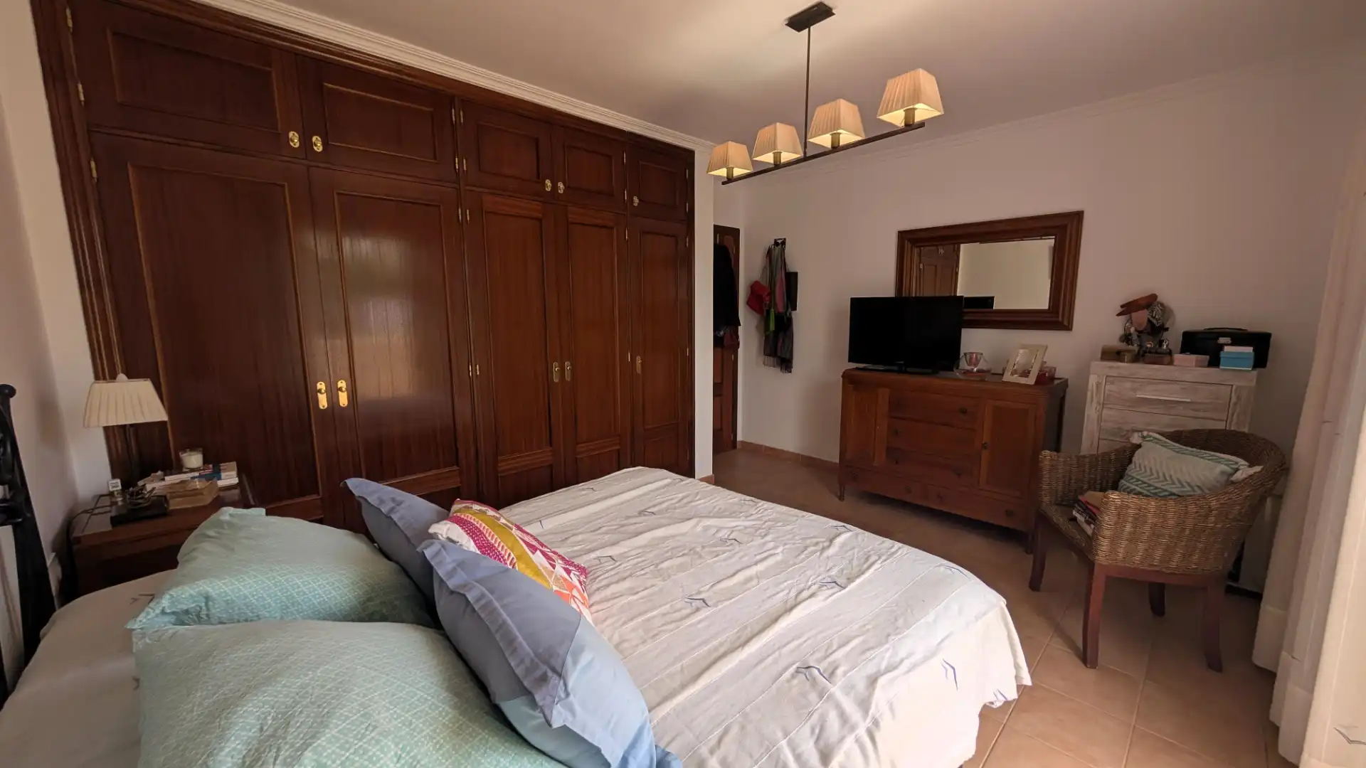 Dormitori de Casa adosada en venda en Tuineje amb Aire condicionat, Jardí privat i Terrassa