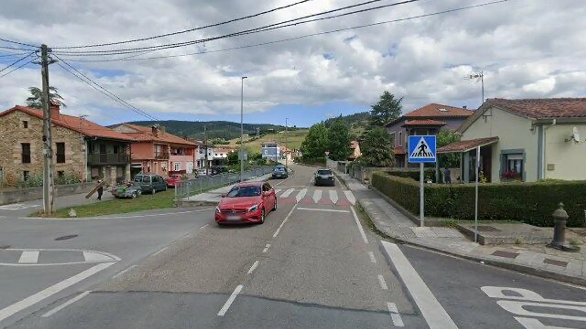 Vista exterior de Piso en venta en Castañeda