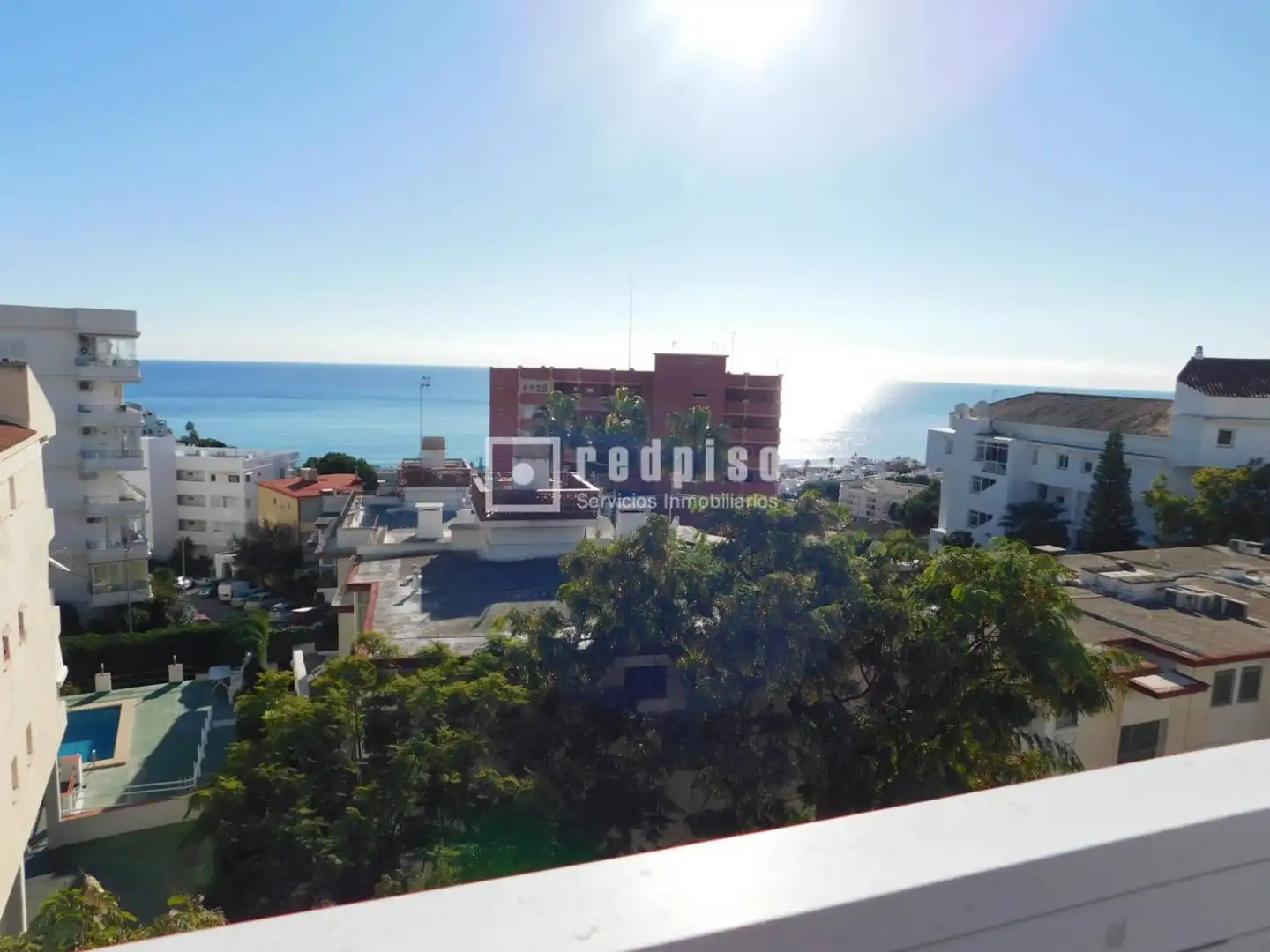 Außenansicht von Dachboden zum Verkauf in Torremolinos mit Klimaanlage, Heizung und Privatgarten