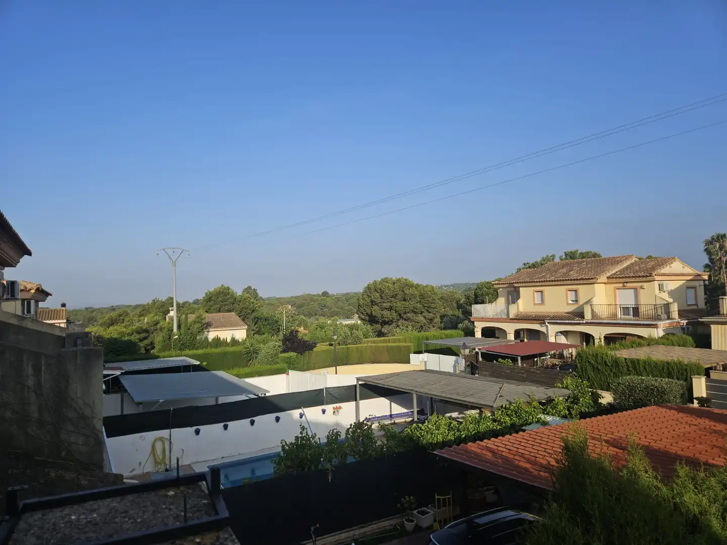 Terraza de Casa adosada en venta en Náquera con Aire acondicionado, Calefacción y Piscina comunitaria