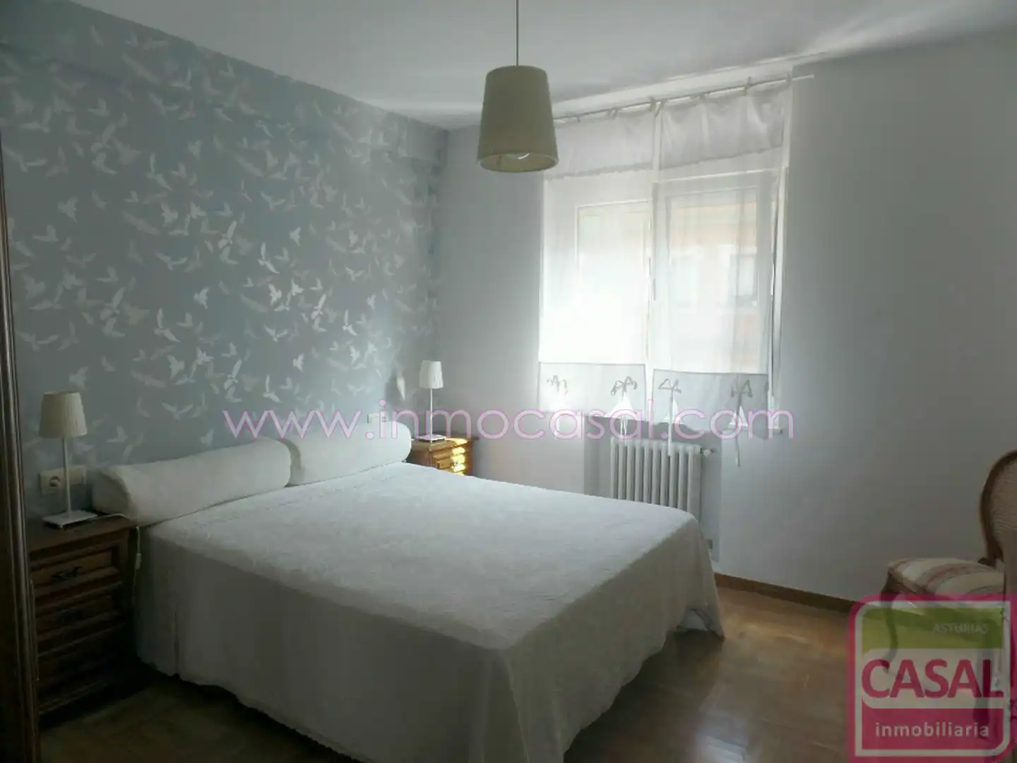 Schlafzimmer von Wohnung zur Miete in Oviedo  mit Heizung, Terrasse und Möbliert