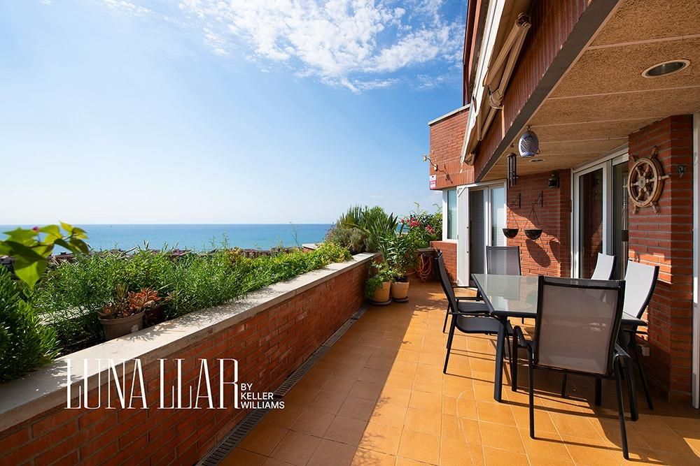 Terrace of Attic for sale in Sitges  with Heating, Terrace and Community pool