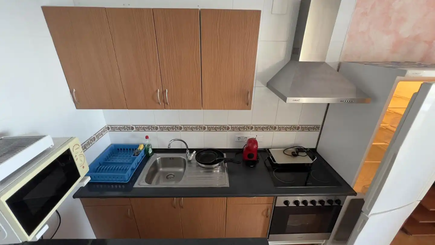 Kitchen of Flat for sale in Alcalà de Xivert  with Air Conditioner, Private garden and Terrace