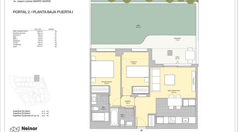 Photo 2 from new construction home in Flat for sale in   Calle Joaquín Lorenzo, Peñagrande, Madrid