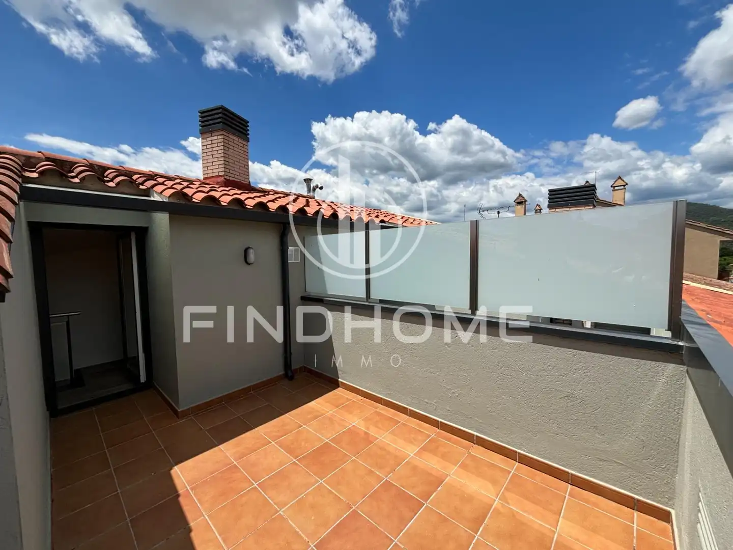 Terraza de Ático en venta en Olot con Calefacción, Terraza y Trastero