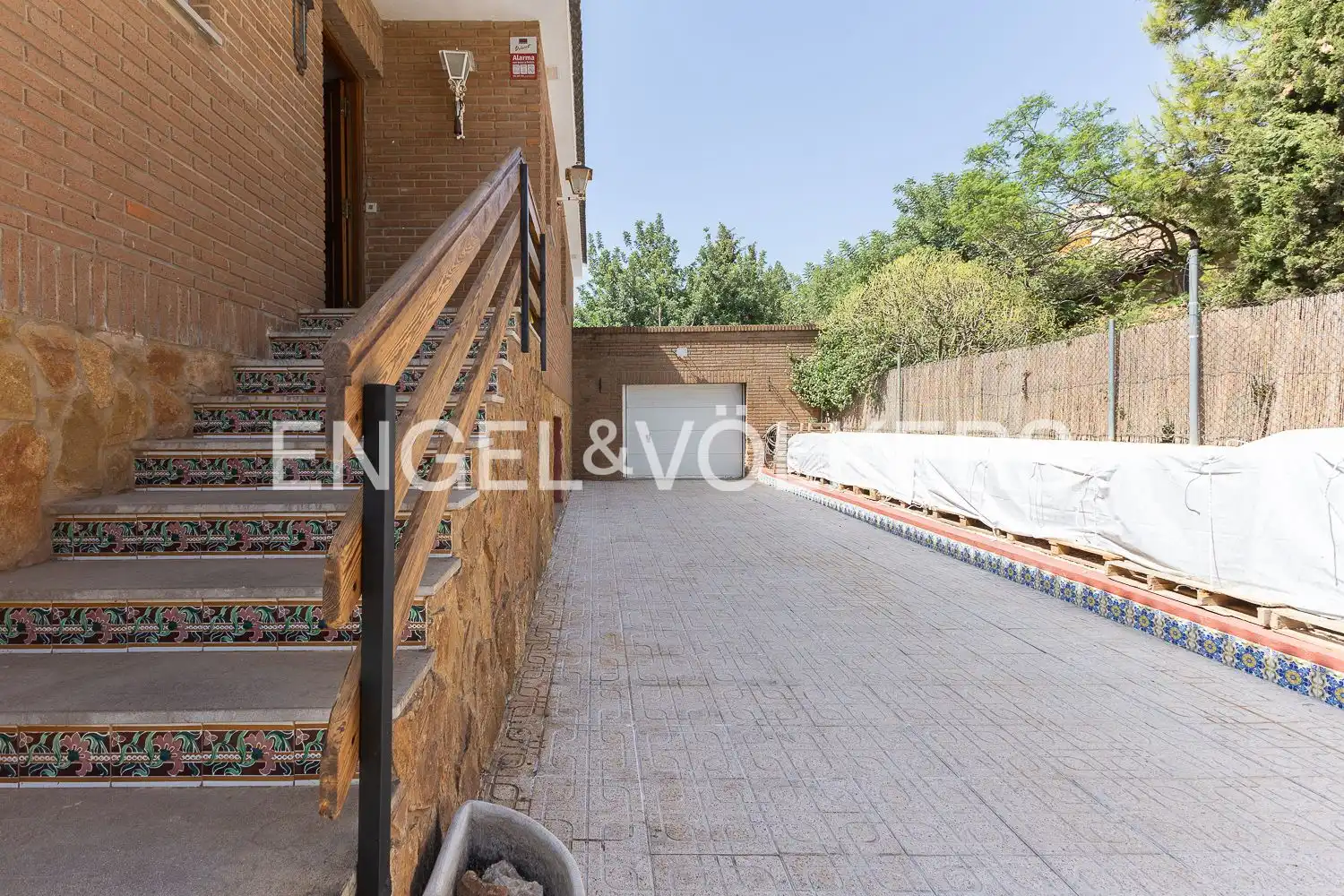 Terrasse von Haus oder Chalet zur Miete in El Puig de Santa Maria mit Klimaanlage, Heizung und Privatgarten