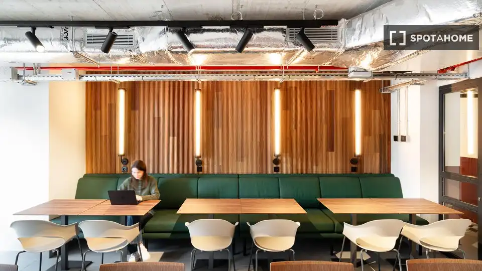 Estudio para compartir en Barcelona con Aire acondicionado, Terraza y Amueblado