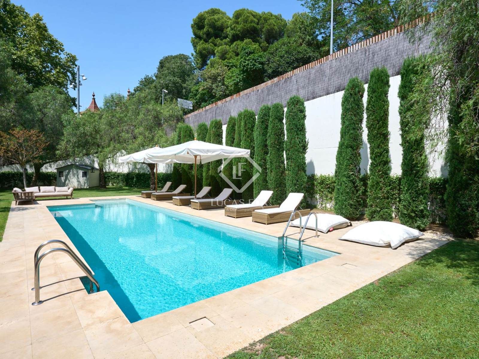 Piscina de Casa o xalet en venda en Alella amb Aire condicionat, Calefacció i Jardí privat