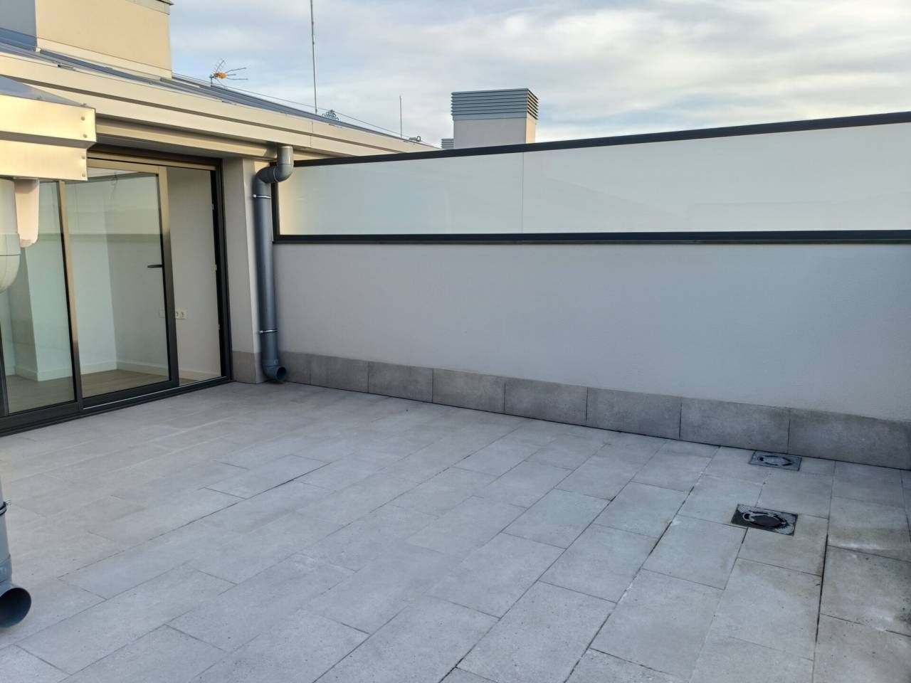 Terrace of Duplex for sale in Granollers  with Air Conditioner, Heating and Parquet flooring