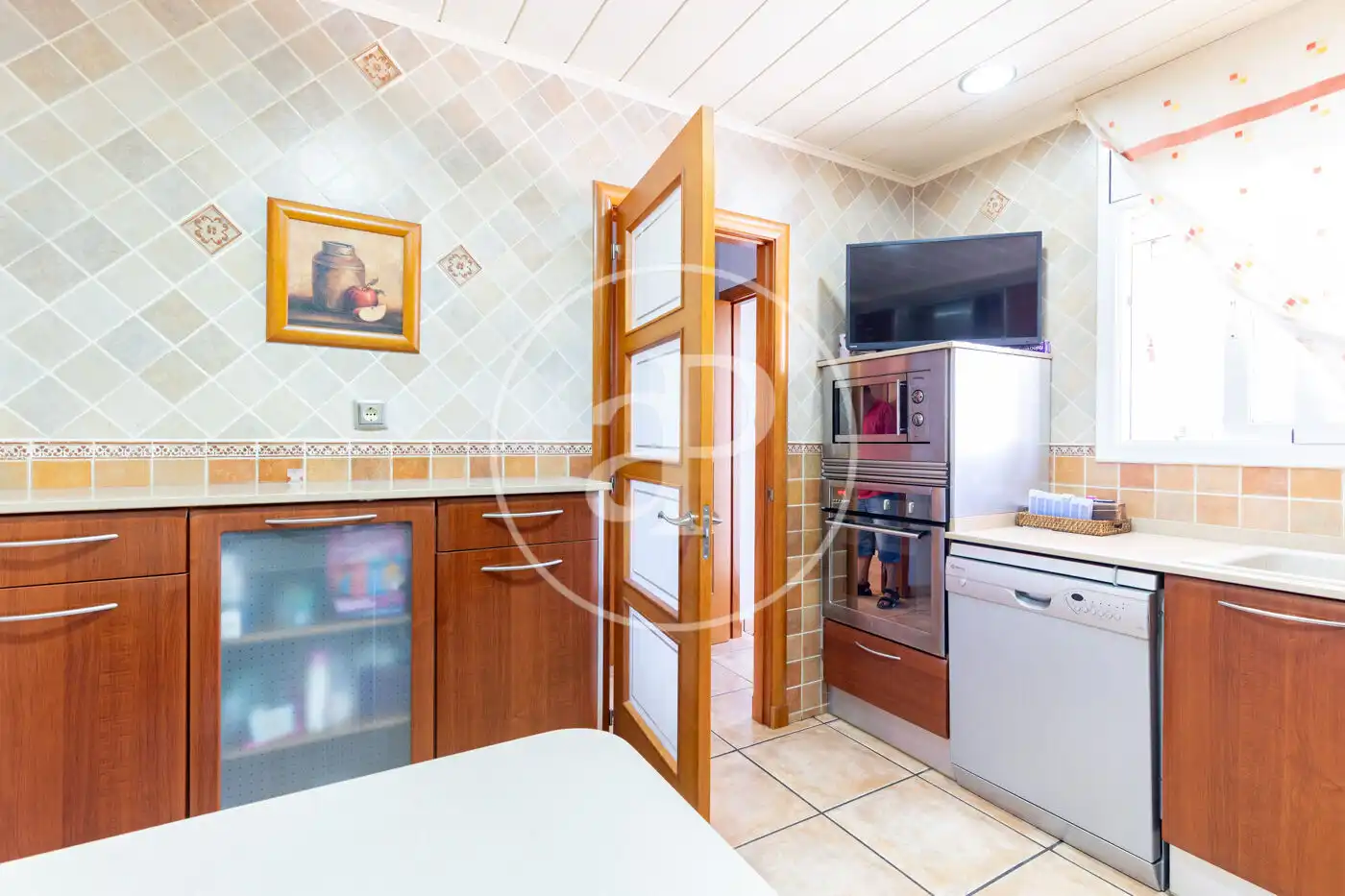 Cocina de Casa o chalet en venta en Terrassa con Aire acondicionado, Calefacción y Jardín privado