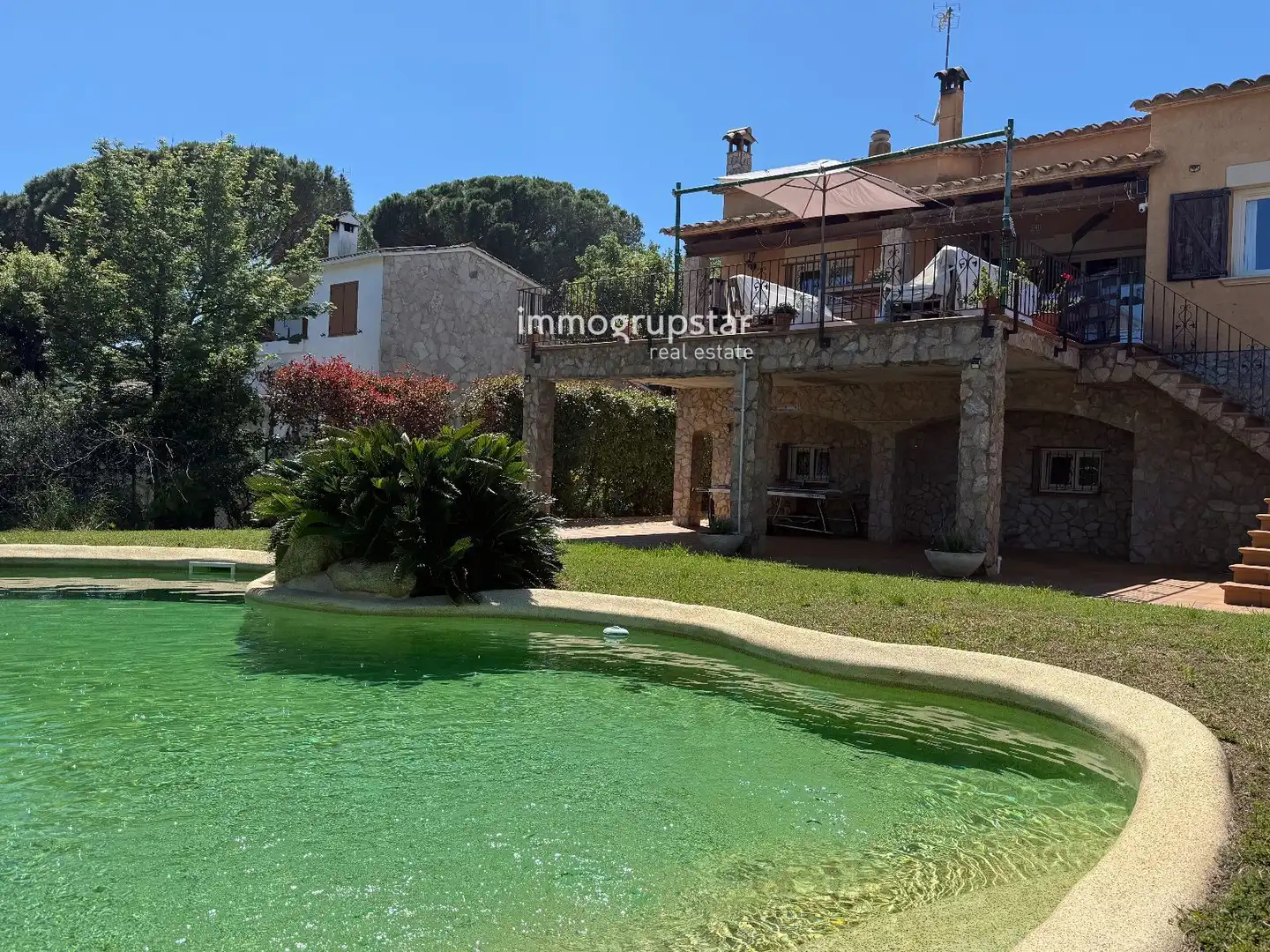 Jardí de Casa o xalet en venda en Calonge i Sant Antoni amb Aire condicionat, Calefacció i Terrassa