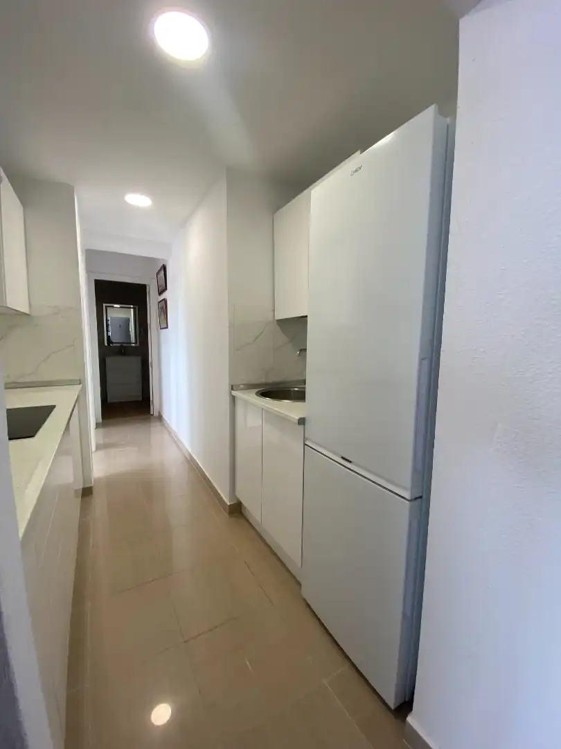 Kitchen of Flat for rent in Málaga  with Air Conditioner, Furnished and Washing machine