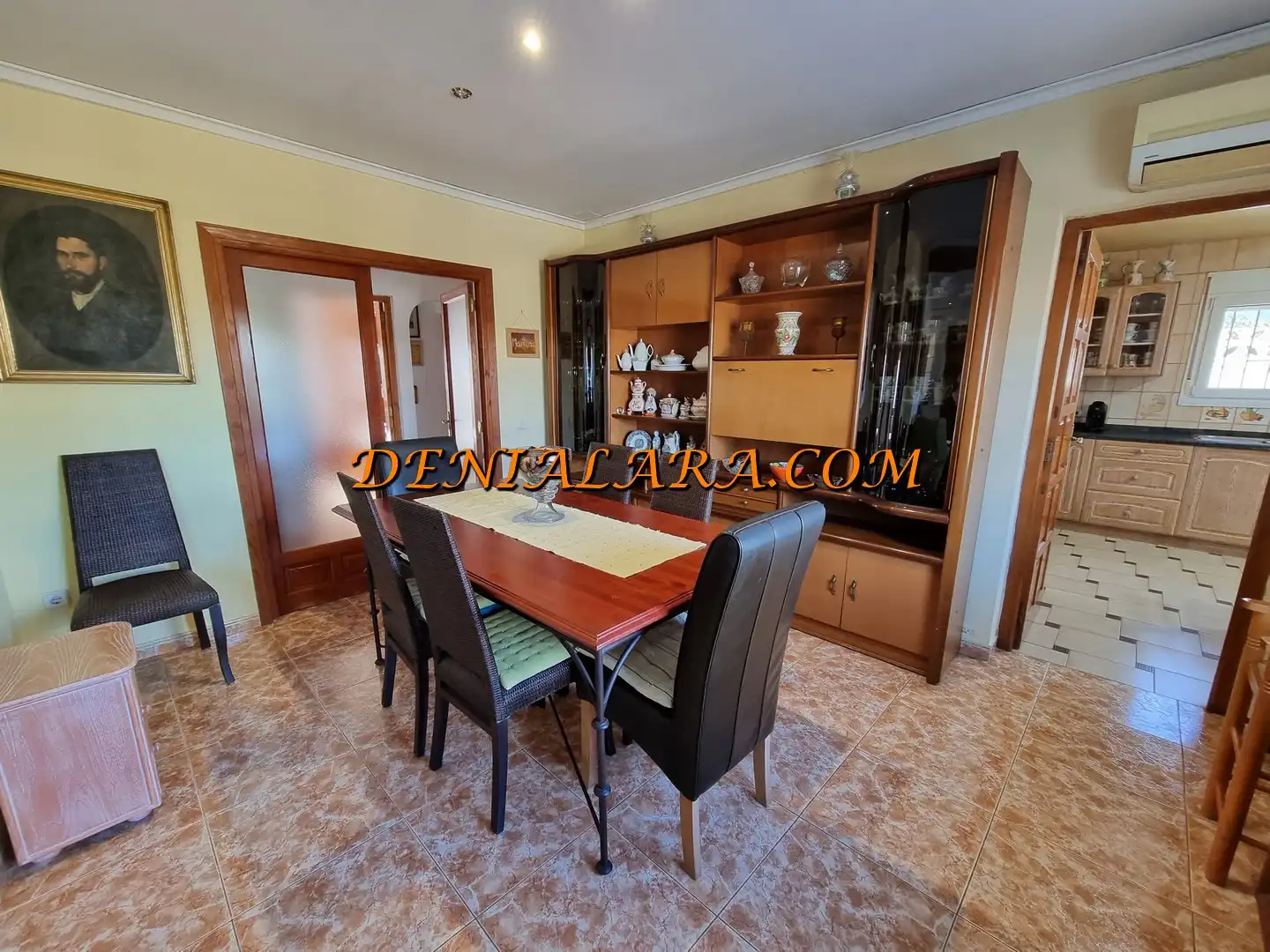 Dining room of Houses for sale in Dénia  with Air Conditioner, Private garden and Terrace