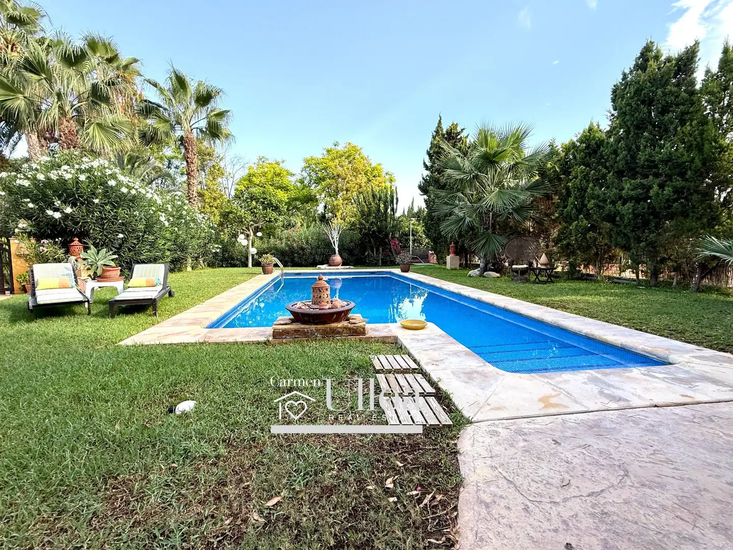 Jardí de Casa o xalet en venda en Alicante / Alacant amb Jardí privat, Terrassa i Traster