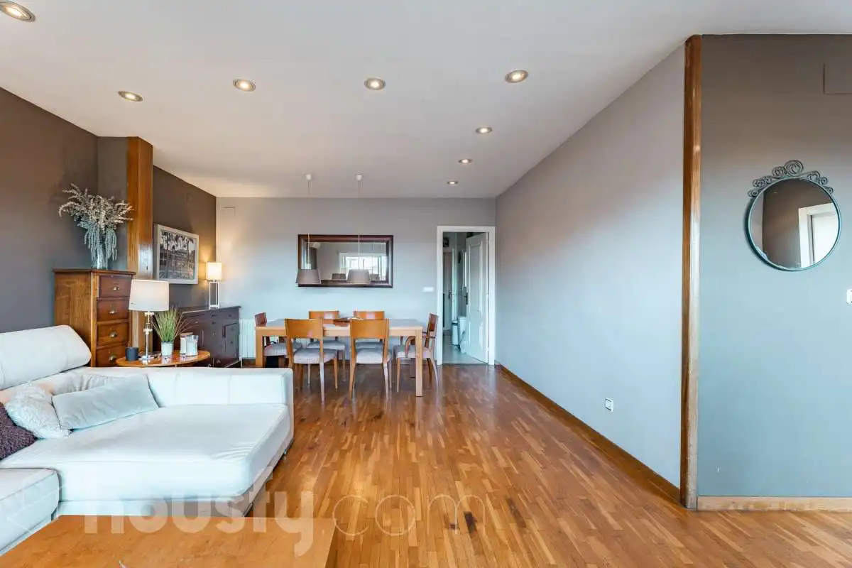 Sala d'estar de Àtic en venda en Vilafranca del Penedès amb Aire condicionat, Calefacció i Terrassa