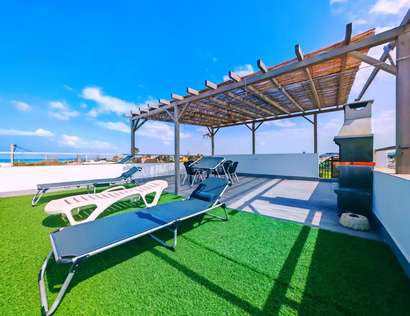 Terrace of Houses for sale in Vejer de la Frontera  with Air Conditioner, Terrace and Furnished