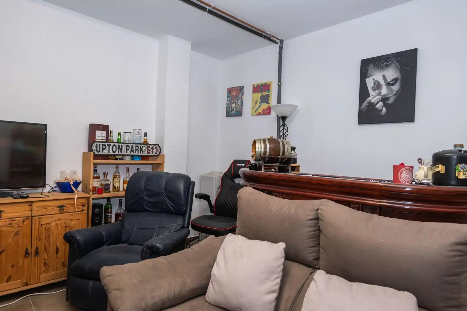 Sala de estar de Casa adosada en venta en Murla con Terraza, Amueblado y Piscina comunitaria