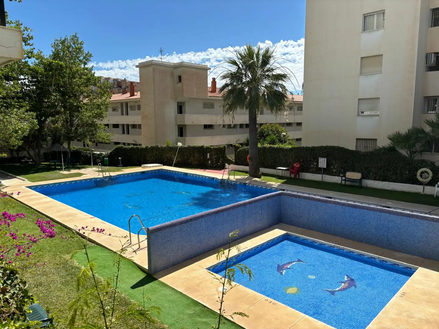 Piscina de Pis en venda en Benalmádena amb Terrassa, Traster i Moblat