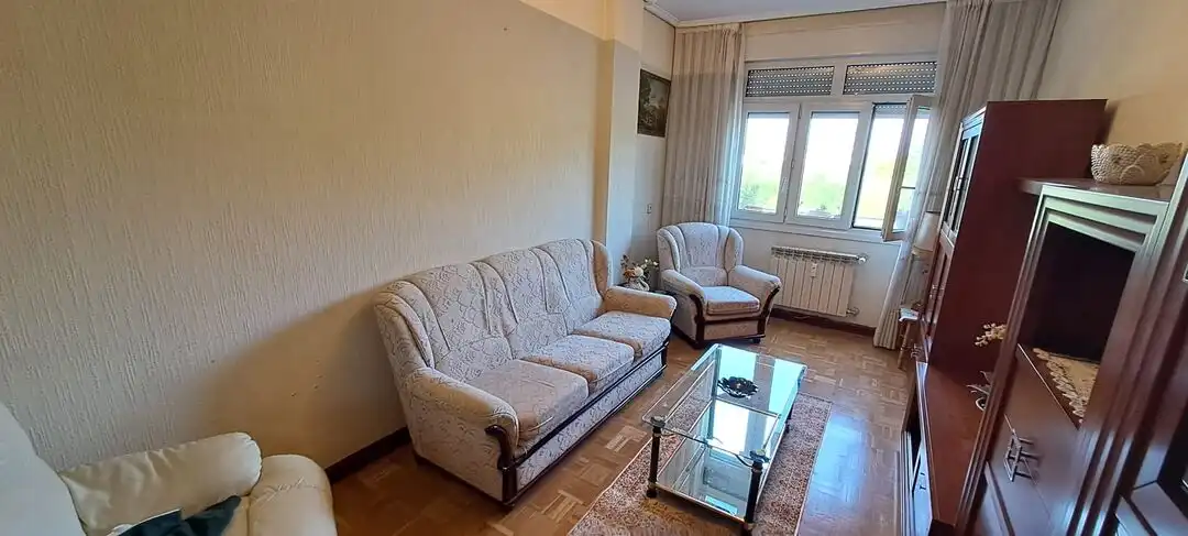 Sala d'estar de Pis en venda en Vitoria - Gasteiz amb Calefacció i Traster