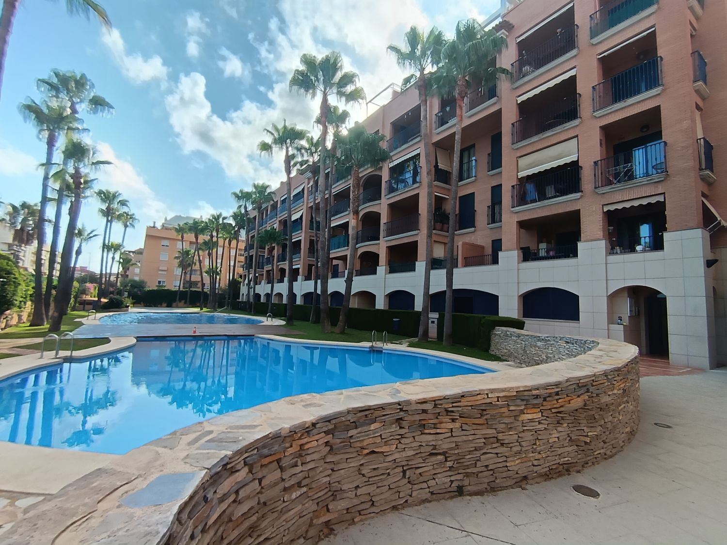 Piscina de Apartament en venda en Dénia amb Aire condicionat, Terrassa i Moblat