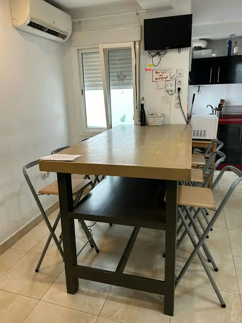 Esszimmer von Wohnung zur untervermieten in Sevilla mit Klimaanlage, Möbliert und Waschmaschine