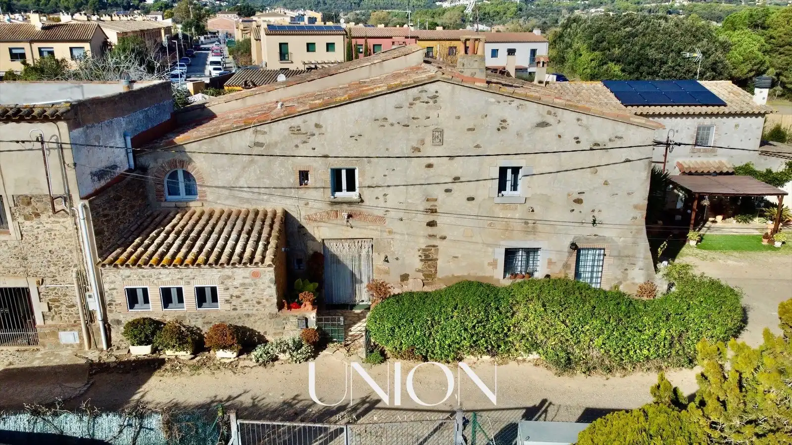 Vista exterior de Finca rústica en venta en Vall-llobrega con Calefacción, Jardín privado y Terraza