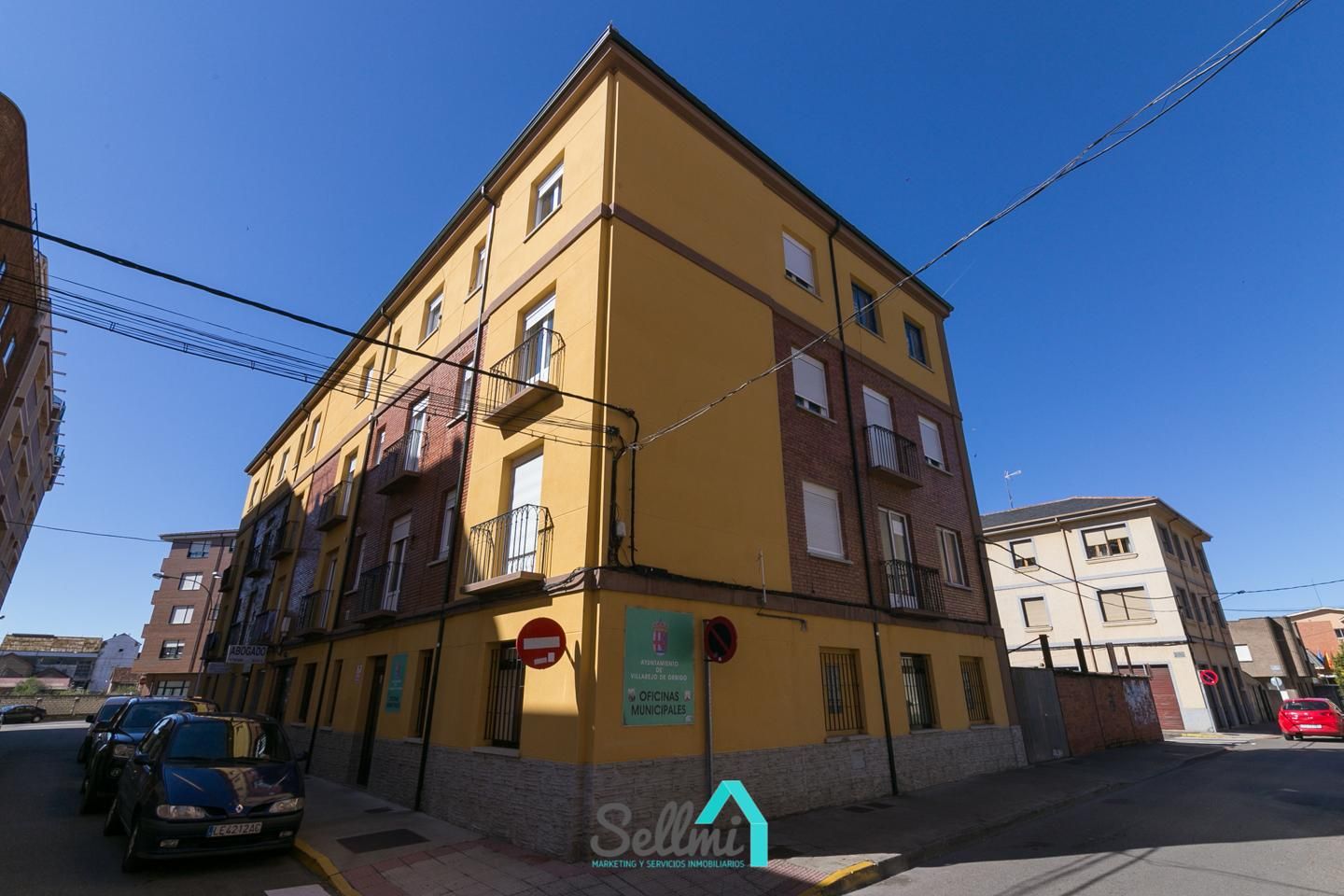 Außenansicht von Wohnung zum verkauf in Villarejo de Órbigo mit Parkett