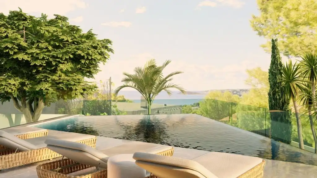 Terrace of Houses for sale in Calvià  with Air Conditioner, Heating and Private garden