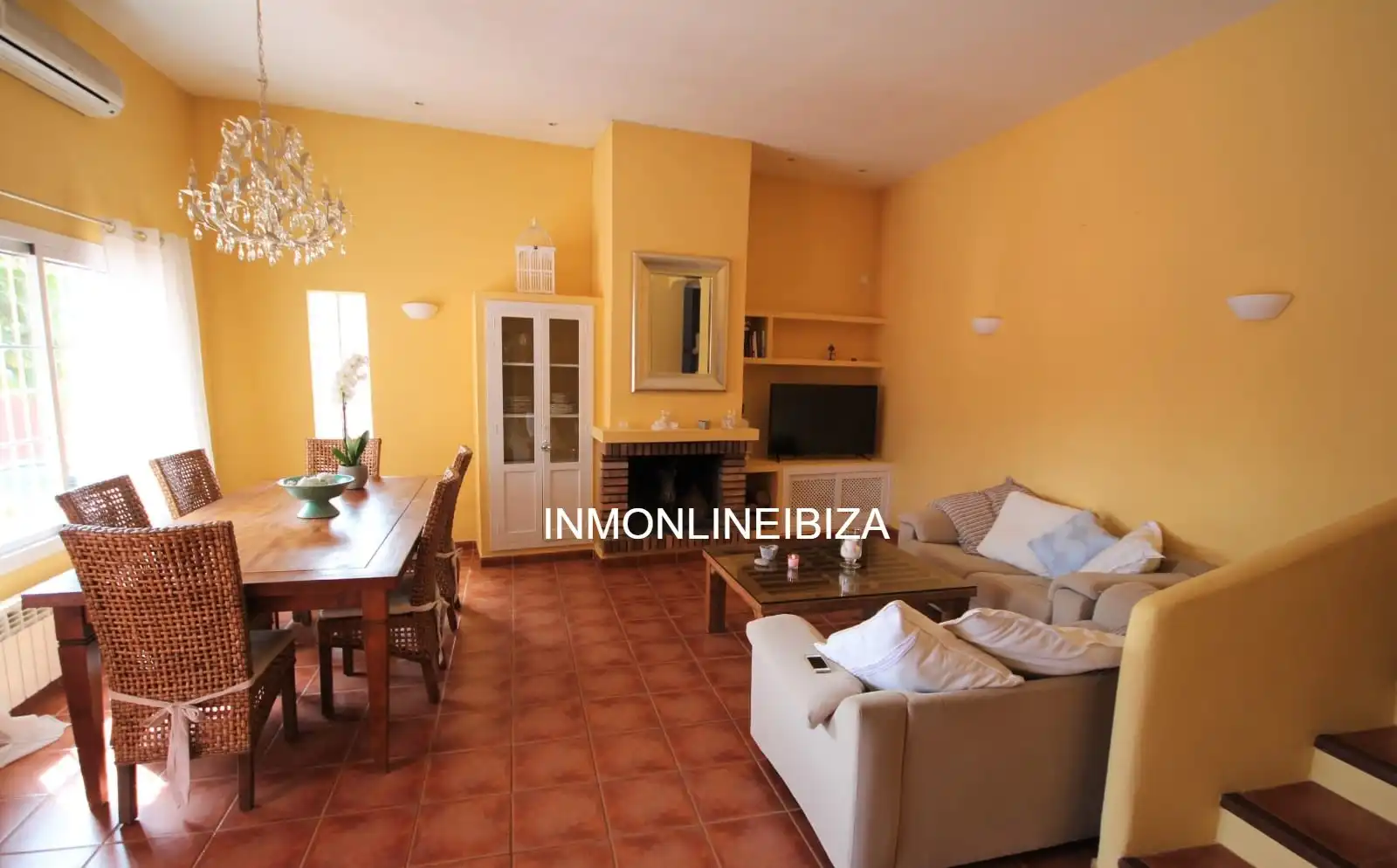 Casa o chalet de alquiler en Sant Josep de sa Talaia con Jardín privado, Terraza y Piscina