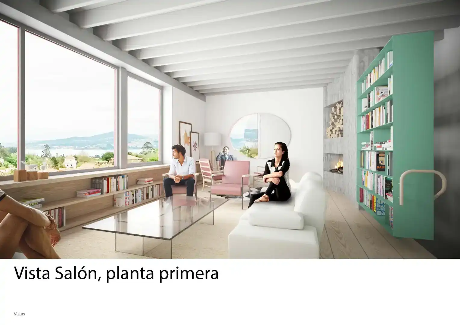 Living room of Houses for sale in Bergondo, A Coruña