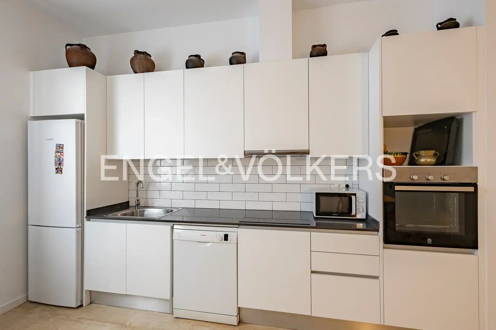 Cuina de Apartament en venda en Sitges amb Aire condicionat i Calefacció