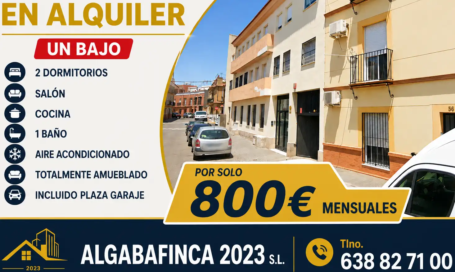 Pis de lloguer a Calle José Díaz Velázquez, 39, La Algaba