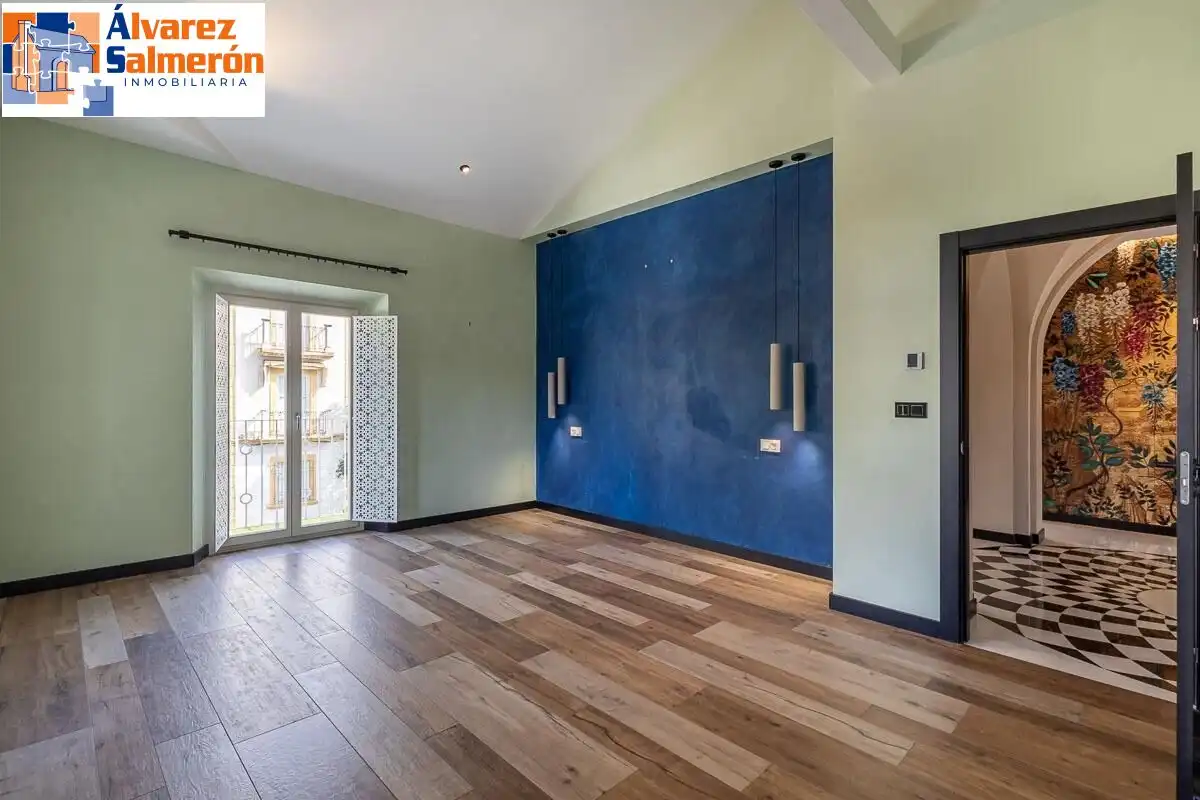 Sala d'estar de Casa o xalet en venda en Granada amb Aire condicionat, Jardí privat i Terrassa